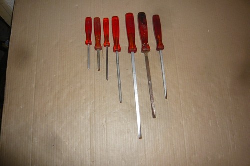 Lot tournevis plat et - 7,
