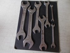 Lot de 7 clés plates à